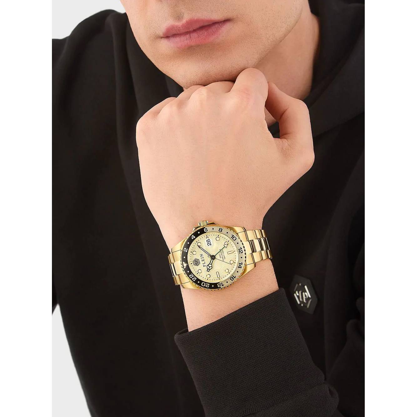 Ceas bărbătesc Philipp Plein Hyper Sport GMT PWYBA0423