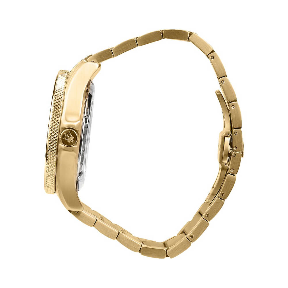 Ceas bărbătesc automat Maserati Sfida Gold Diamonds