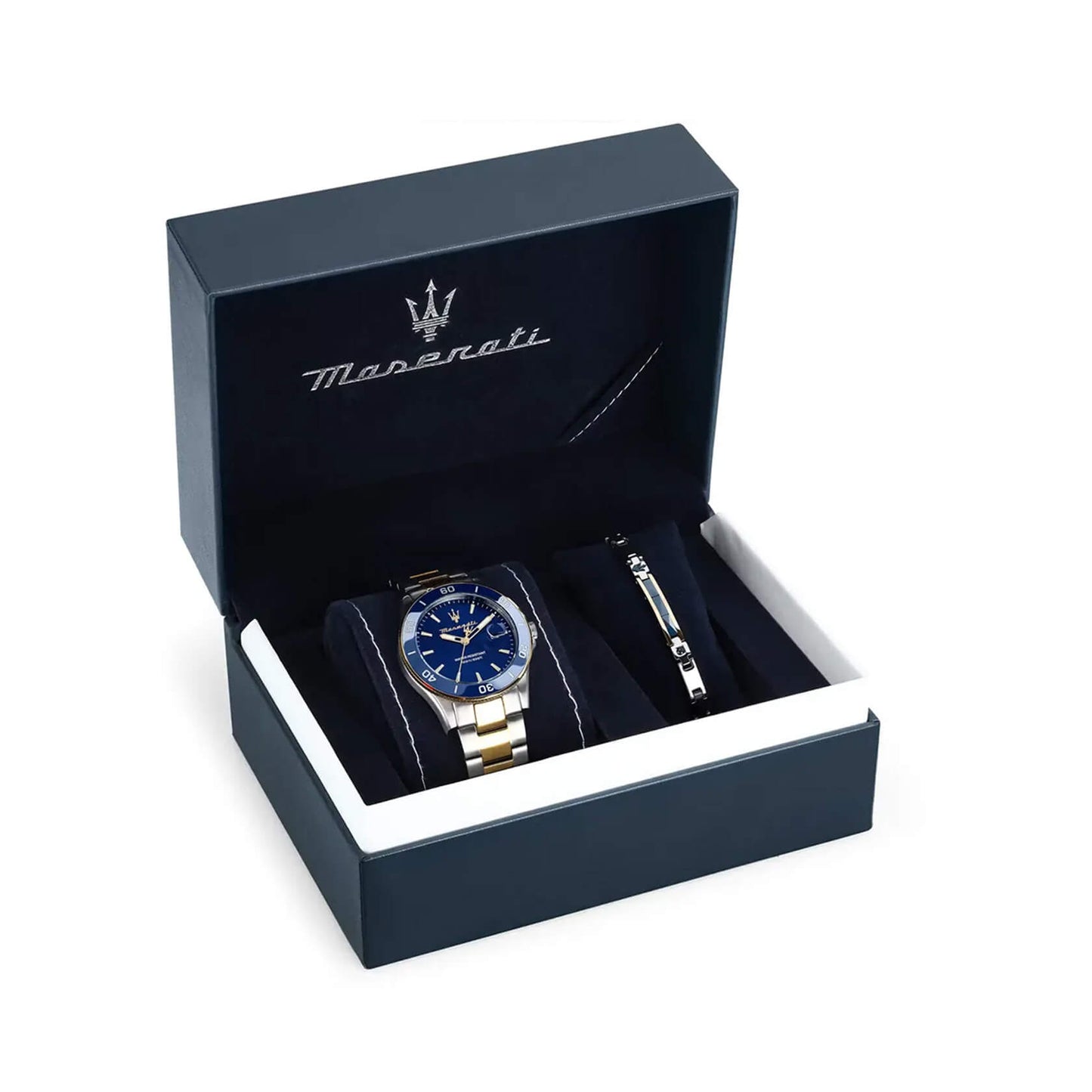 Ceas și brățară bărbătești Maserati Competizione R8873600007