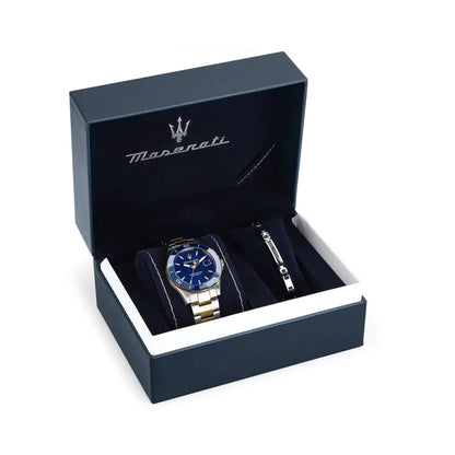 Ceas și brățară bărbătești Maserati Competizione R8873600007