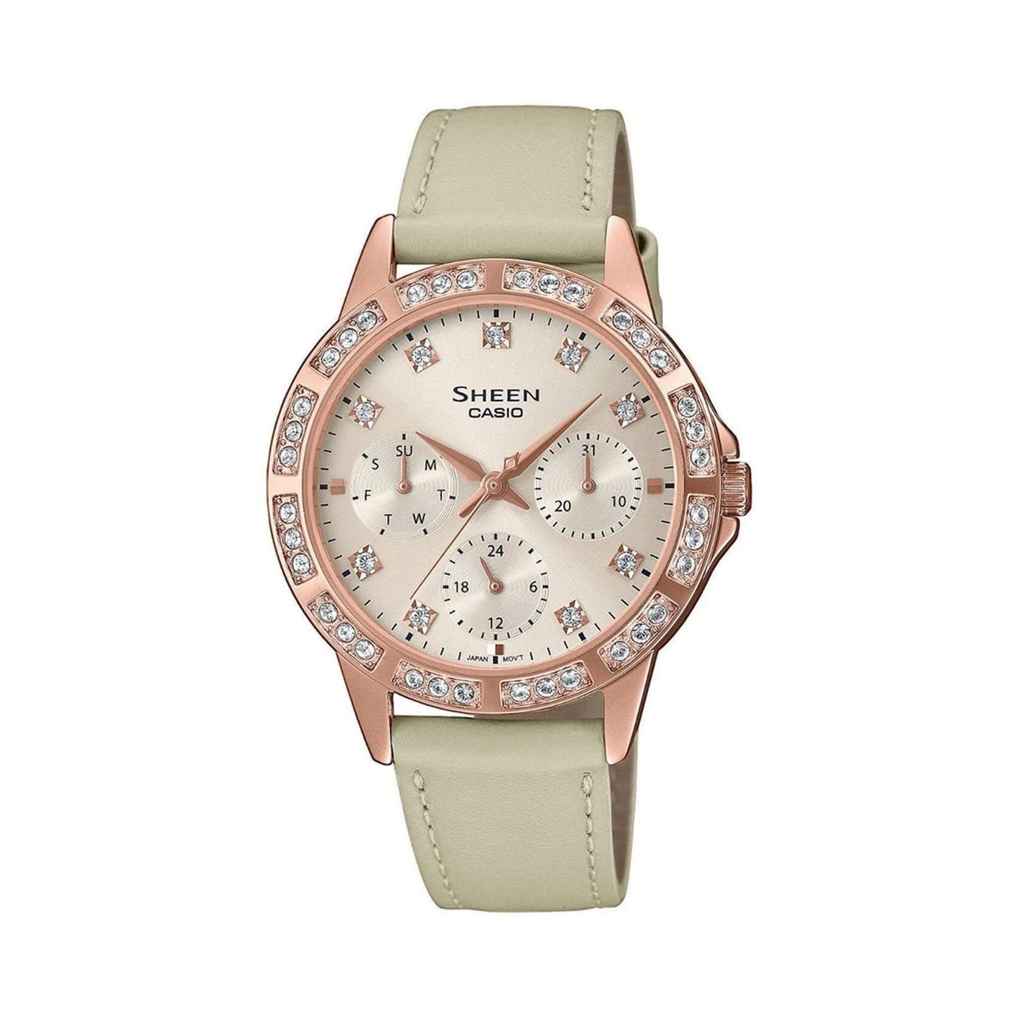 Ceas de damă Casio Sheen SHE-3517PGL-9AUEF