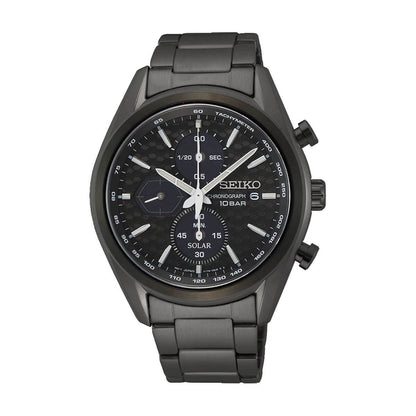 Ceas de bărbați Seiko Automatic Solar Chrono Macchina Sportiva SSC773P1