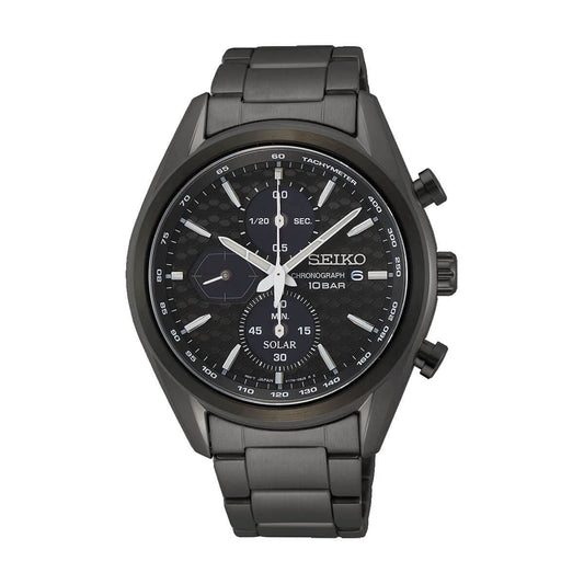 Ceas de bărbați Seiko Automatic Solar Chrono Macchina Sportiva SSC773P1