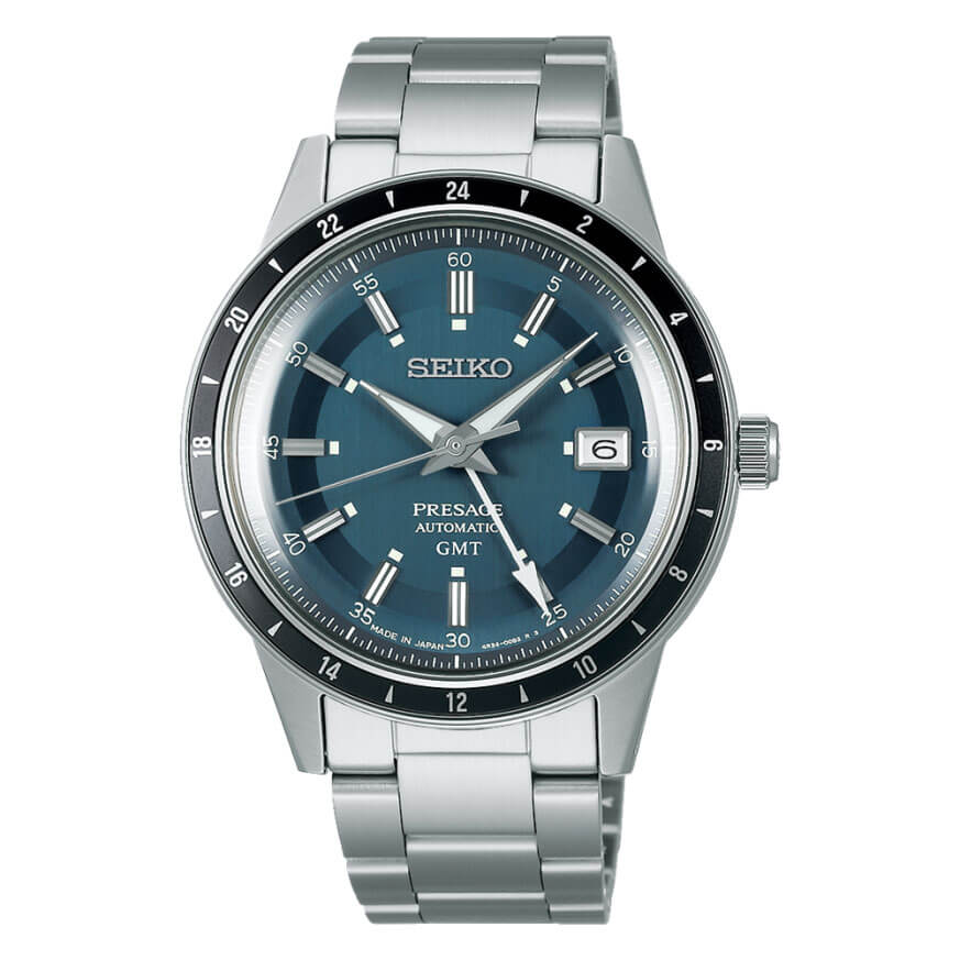 Ceas bărbătesc Seiko Presage Style60's GMT Automatic SSK009J1