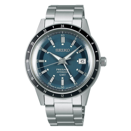 Ceas bărbătesc Seiko Presage Style60's GMT Automatic SSK009J1