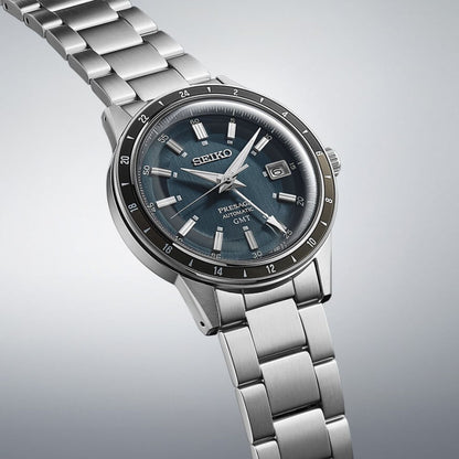 Ceas bărbătesc Seiko Presage Style60's GMT Automatic SSK009J1
