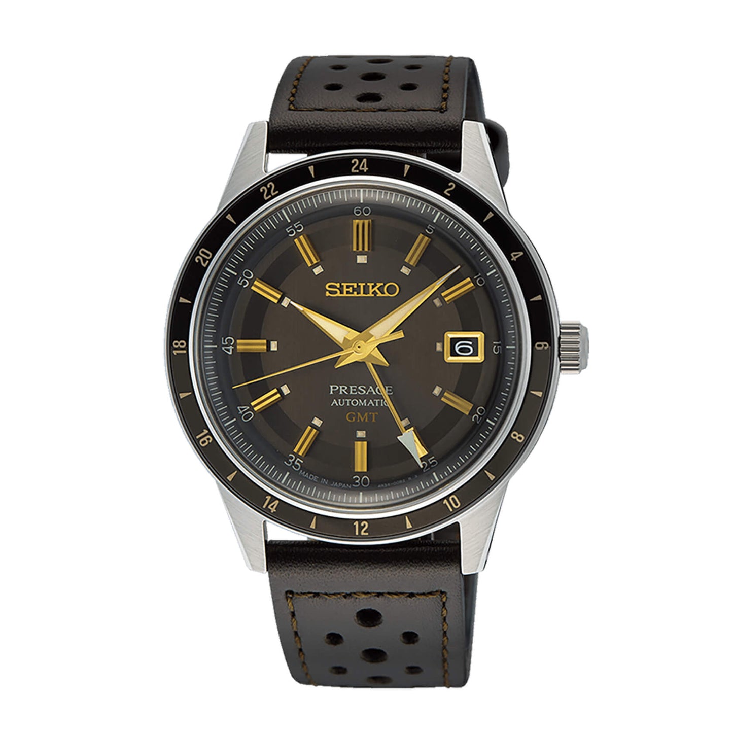 Ceas bărbătesc Seiko Presage GMT Automatic SSK013J1
