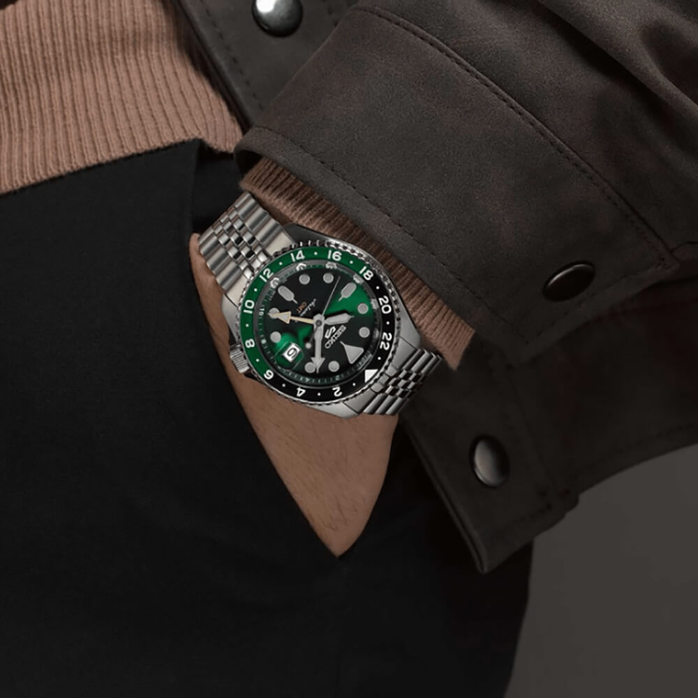 Ceas bărbătesc Seiko 5 Sport GMT Automatic SSK035K1