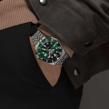 Ceas bărbătesc Seiko 5 Sport GMT Automatic SSK035K1