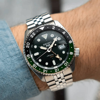 Ceas bărbătesc Seiko 5 Sport GMT Automatic SSK035K1