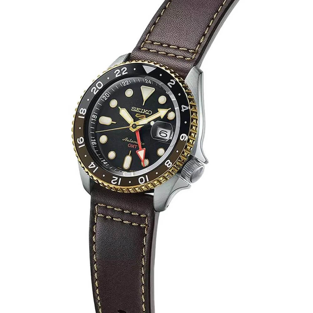Ceas bărbătesc Seiko 5 Sport GMT Automatic SSK036K1