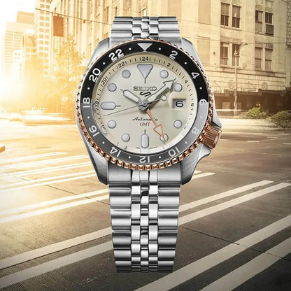 Ceas bărbătesc Seiko 5 Sport GMT Automatic Limited Edition SSK046K1