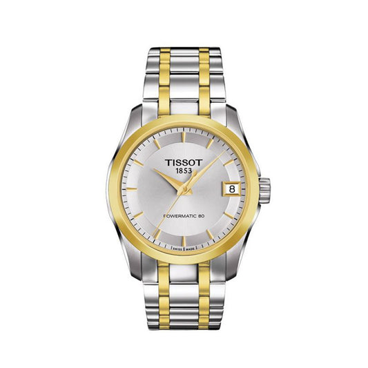 Ceas de damă Tissot Couturier Powermatic 80 Automatic pentru femei T035.207.22.031.00
