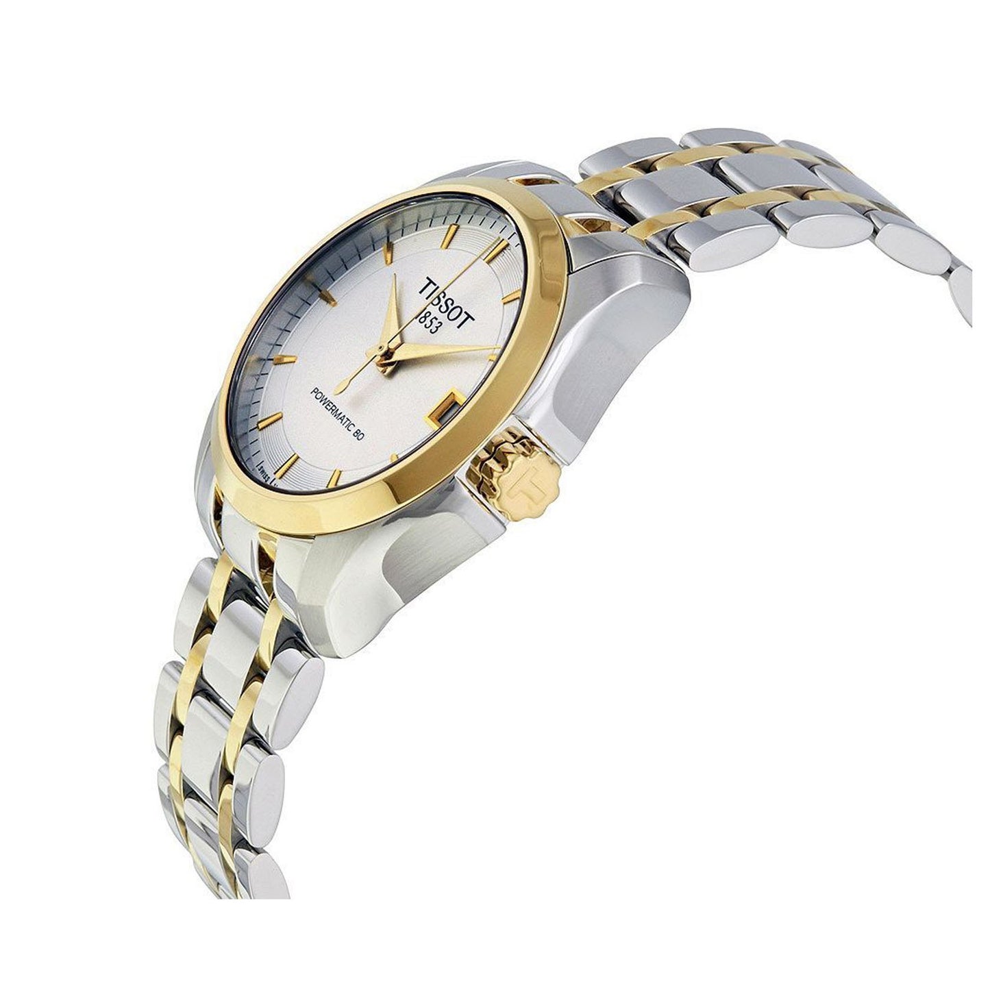 Ceas de damă Tissot Couturier Powermatic 80 Automatic pentru femei T035.207.22.031.00
