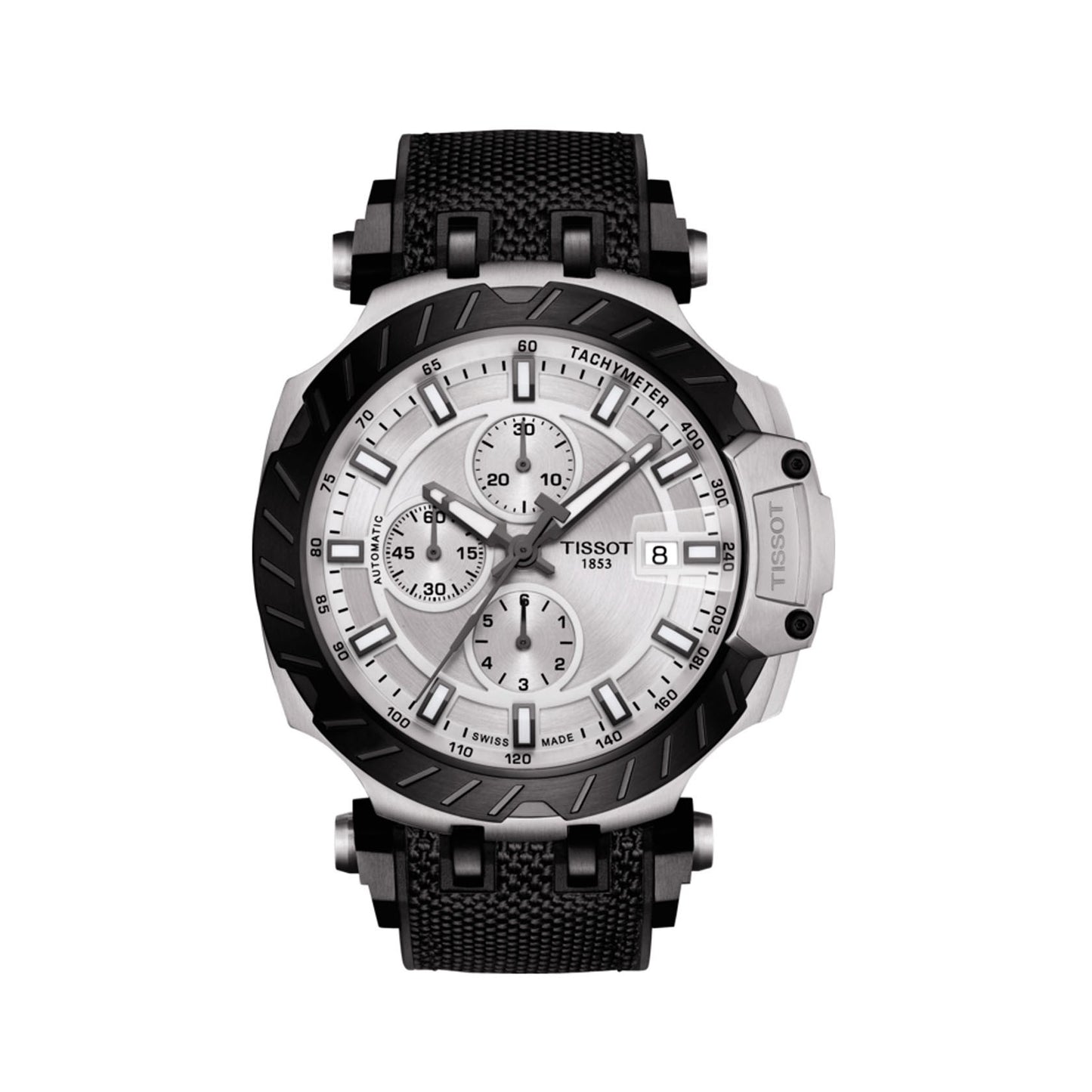 Ceas bărbătesc Tissot T-Race MotoGP Chronograph Automatic cu cadran argintiu T115.427.27.031.00