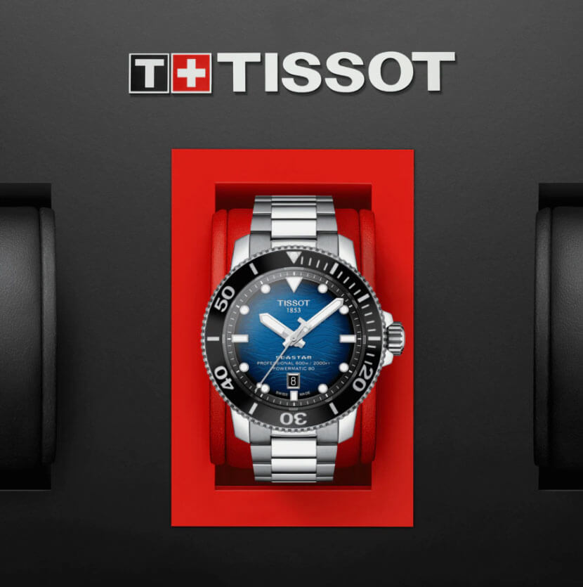 Ceas bărbătesc Tissot Seastar 2000 Professional Automatic Powermatic 80 T120.607.11.041.01