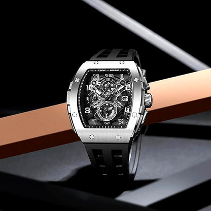 Ceas bărbătesc TSAR BOMBA Black Unique Edition TB8211BQ