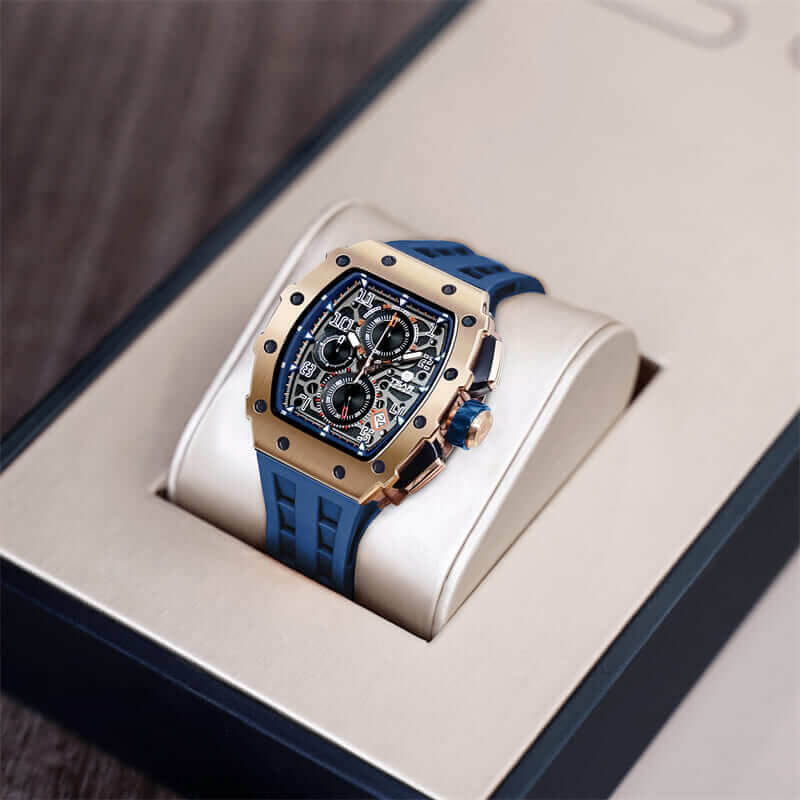 Ceas bărbătesc TSAR BOMBA Royal Midnight Edition TB8204QGBK