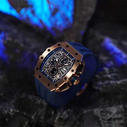 Ceas bărbătesc TSAR BOMBA Royal Midnight Edition TB8204QGBK