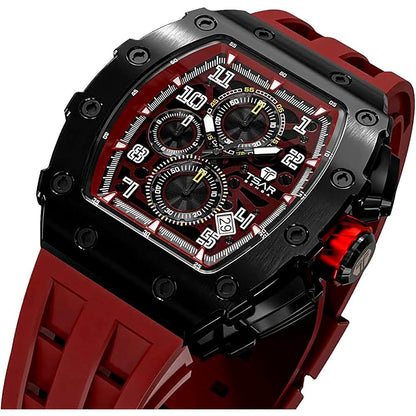 Ceas bărbătesc TSAR BOMBA Red Phantom Limited TB8204QR1