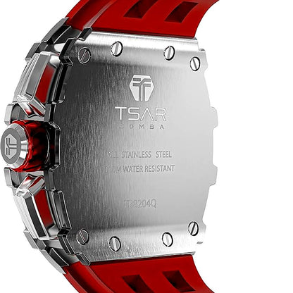 Ceas bărbătesc TSAR BOMBA Red Inferno Limited TB8204QRS