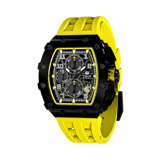 Ceas bărbătesc TSAR BOMBA Yellow Limited TB8204QY
