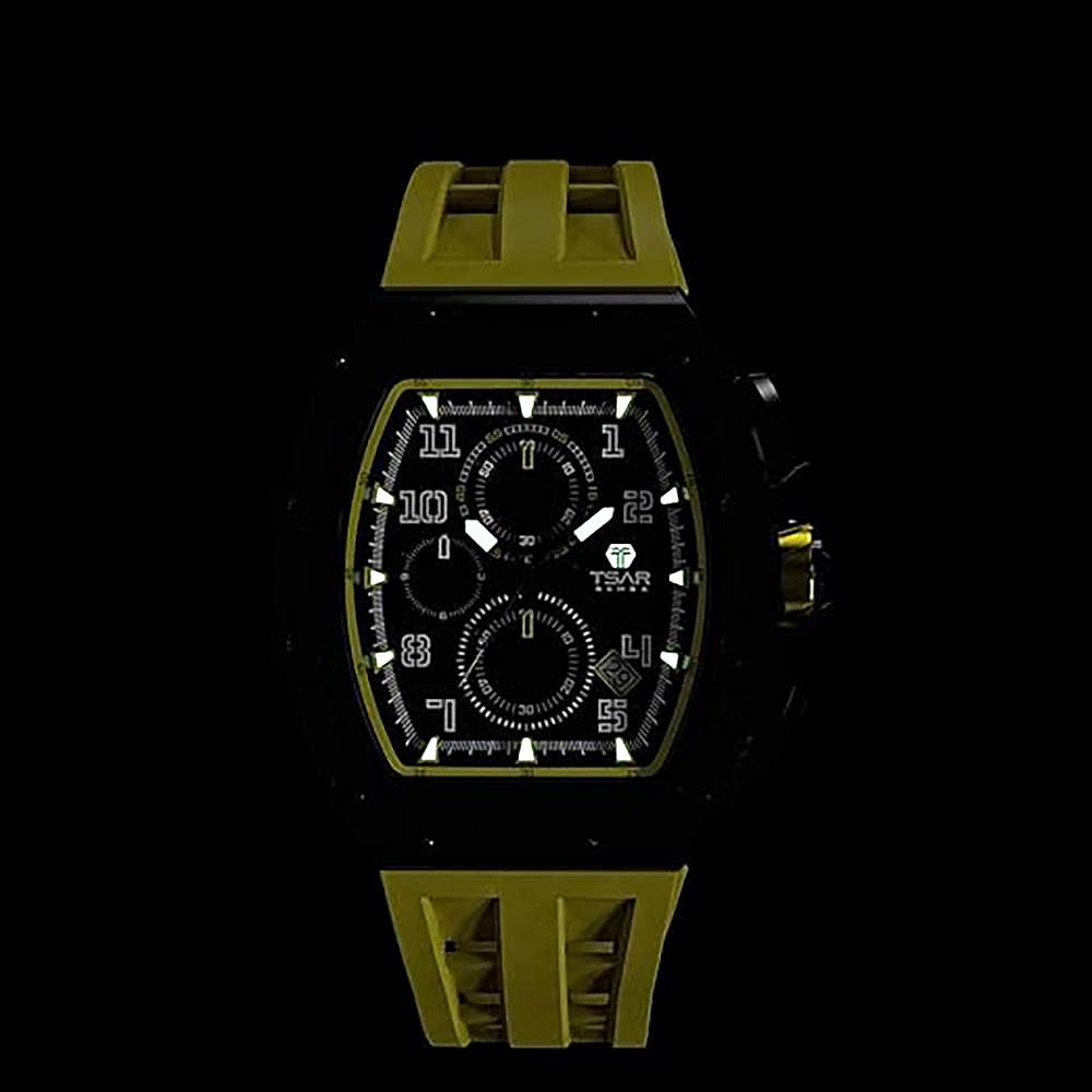 Ceas bărbătesc TSAR BOMBA Yellow Limited TB8204QY
