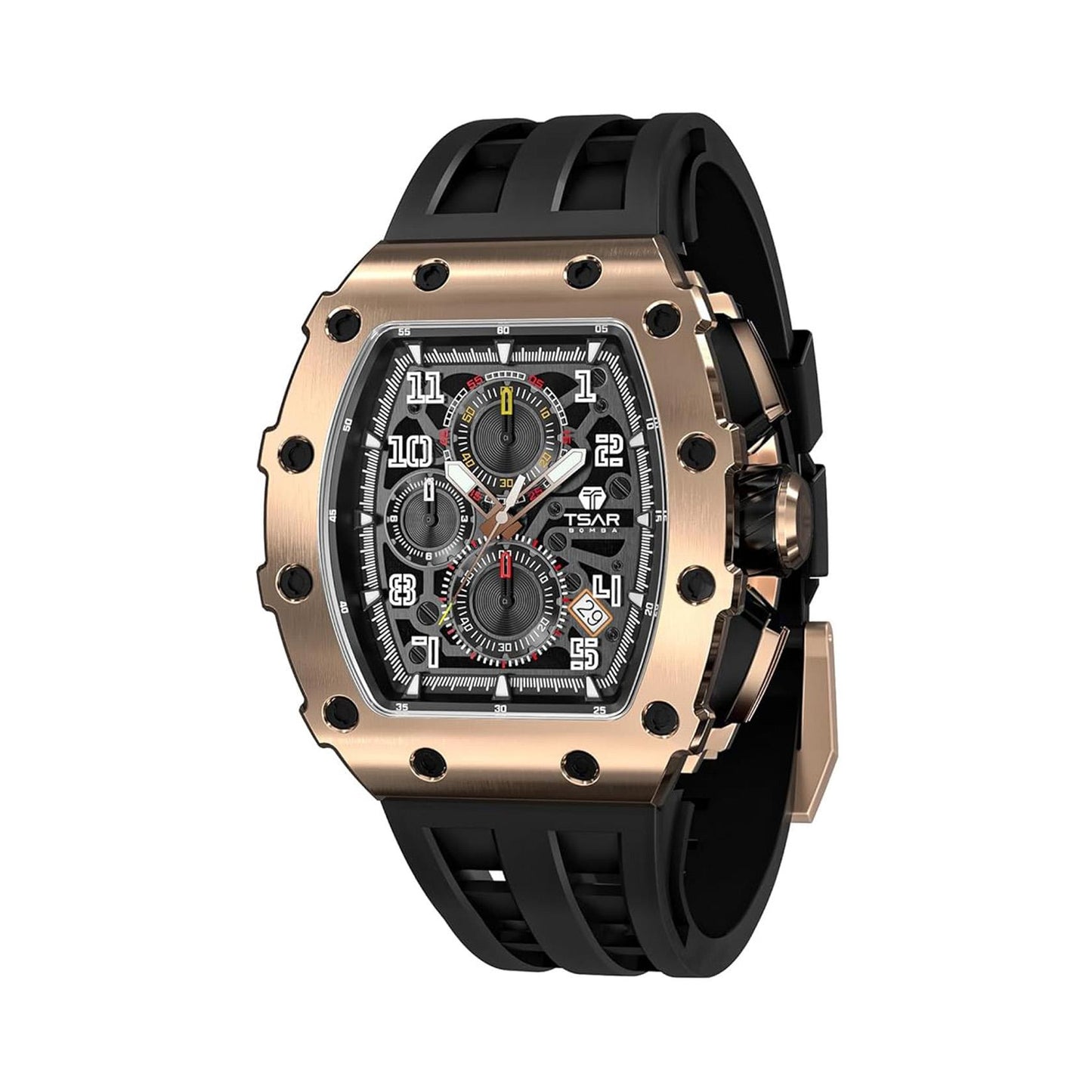 Ceas bărbătesc TSAR BOMBA Gold Limited TB8204Q