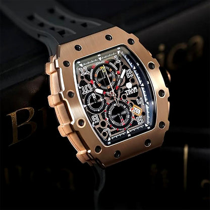 Ceas bărbătesc TSAR BOMBA Gold Limited TB8204Q