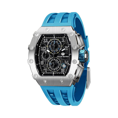 Ceas bărbătesc TSAR BOMBA Ultra Blue Unique Edition TB8204SB