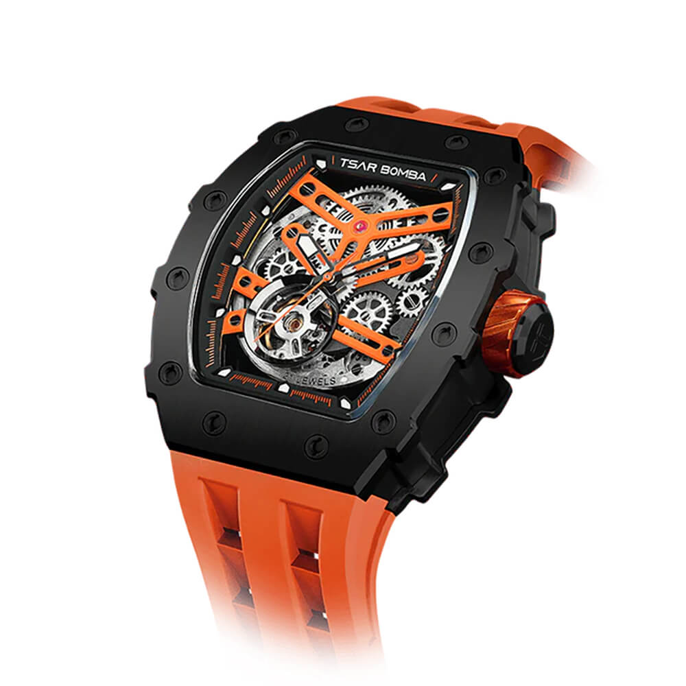 Ceas bărbătesc TSAR BOMBA Tropic Pulse Automatic JYTB8208ORA
