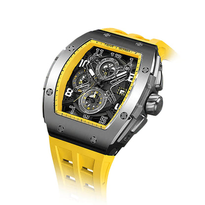 Ceas bărbătesc TSAR BOMBA Ediția Yellow Majesty TB8211BY