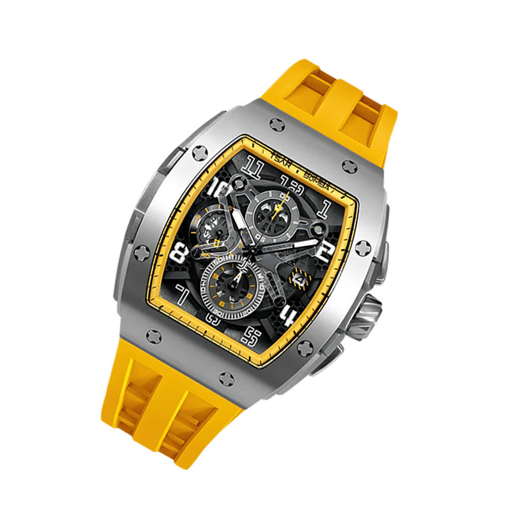 Ceas bărbătesc TSAR BOMBA Ediția Yellow Majesty TB8211BY