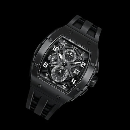Ceas bărbătesc TSAR BOMBA Black Majesty Edition TB8211BB