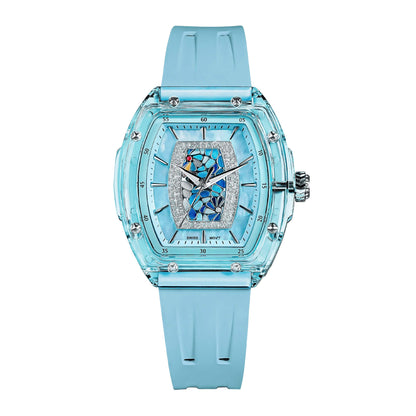 Ceas de damă TSAR BOMBA Crystal Chic Swiss TB8219B