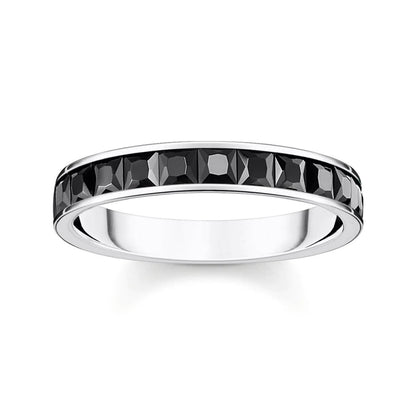 Inel Thomas Sabo din argint cu pavaj, EU56