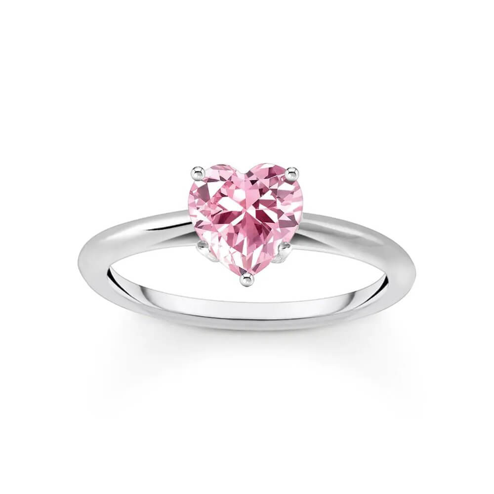 Inel Thomas Sabo cu inimă, argint, EU54
