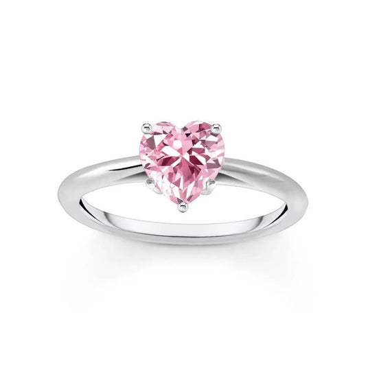 Inel Thomas Sabo cu inimă, argint, EU54