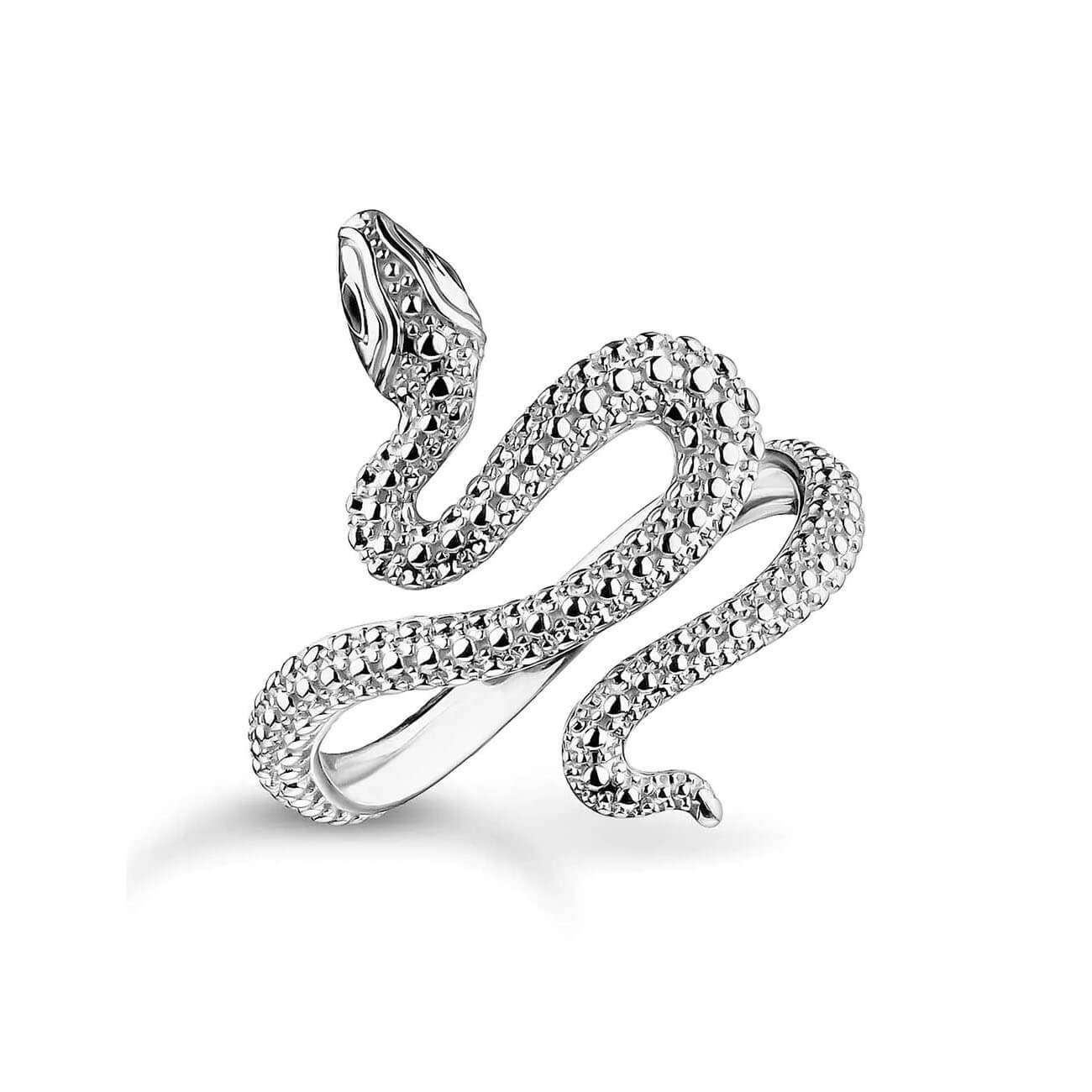 Inel Thomas Sabo cu șarpe și romantism tentant EU54