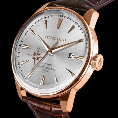 Ceas bărbătesc TecnoTempo Wind Rose Automatic Ediție Specială Limitată