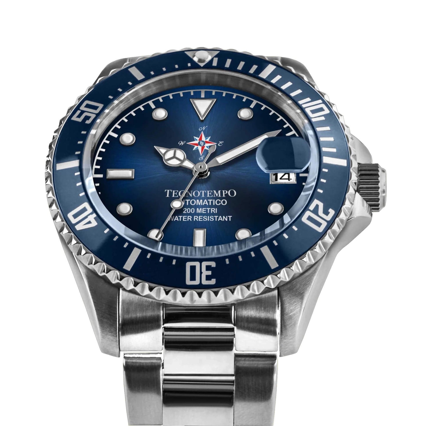 Ceas bărbătesc Tecnotempo Automatic Diver Ediție Limitată Wind Rose