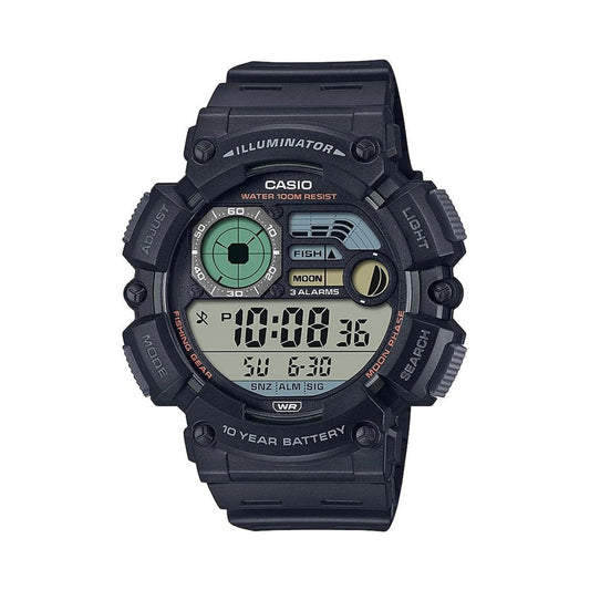 Ceas bărbătesc Casio Outgear Fishing WS-1500H-1AVEF