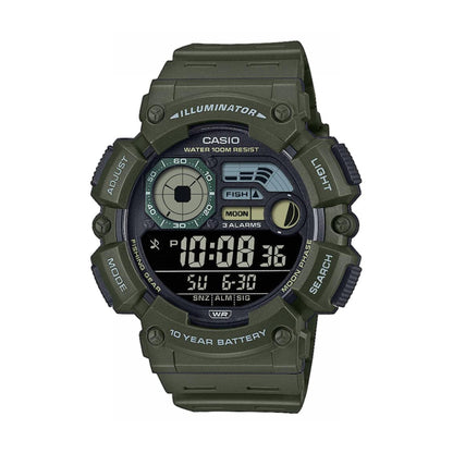 Ceas bărbătesc Casio Outgear Fishing WS-1500H-3BVEF