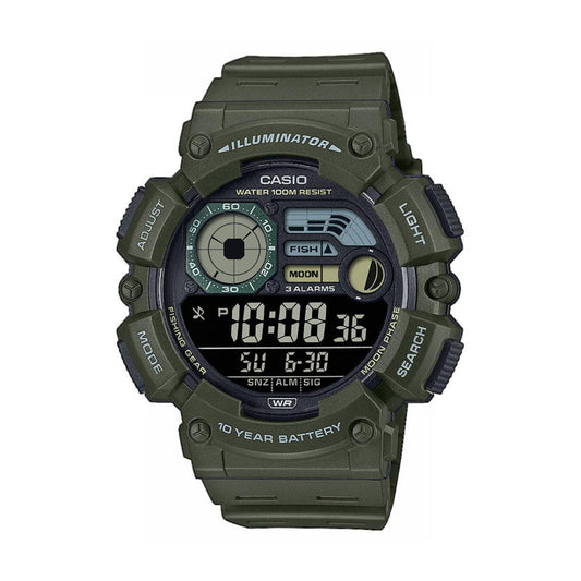 Ceas bărbătesc Casio Outgear Fishing WS-1500H-3BVEF