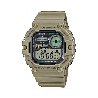 Ceas bărbătesc Casio Outgear Fishing WS-1700H-5AVEF