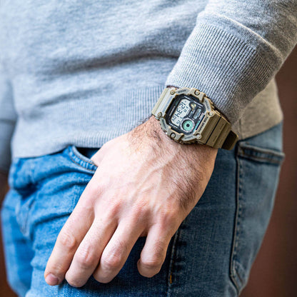 Ceas bărbătesc Casio Outgear Fishing WS-1700H-5AVEF