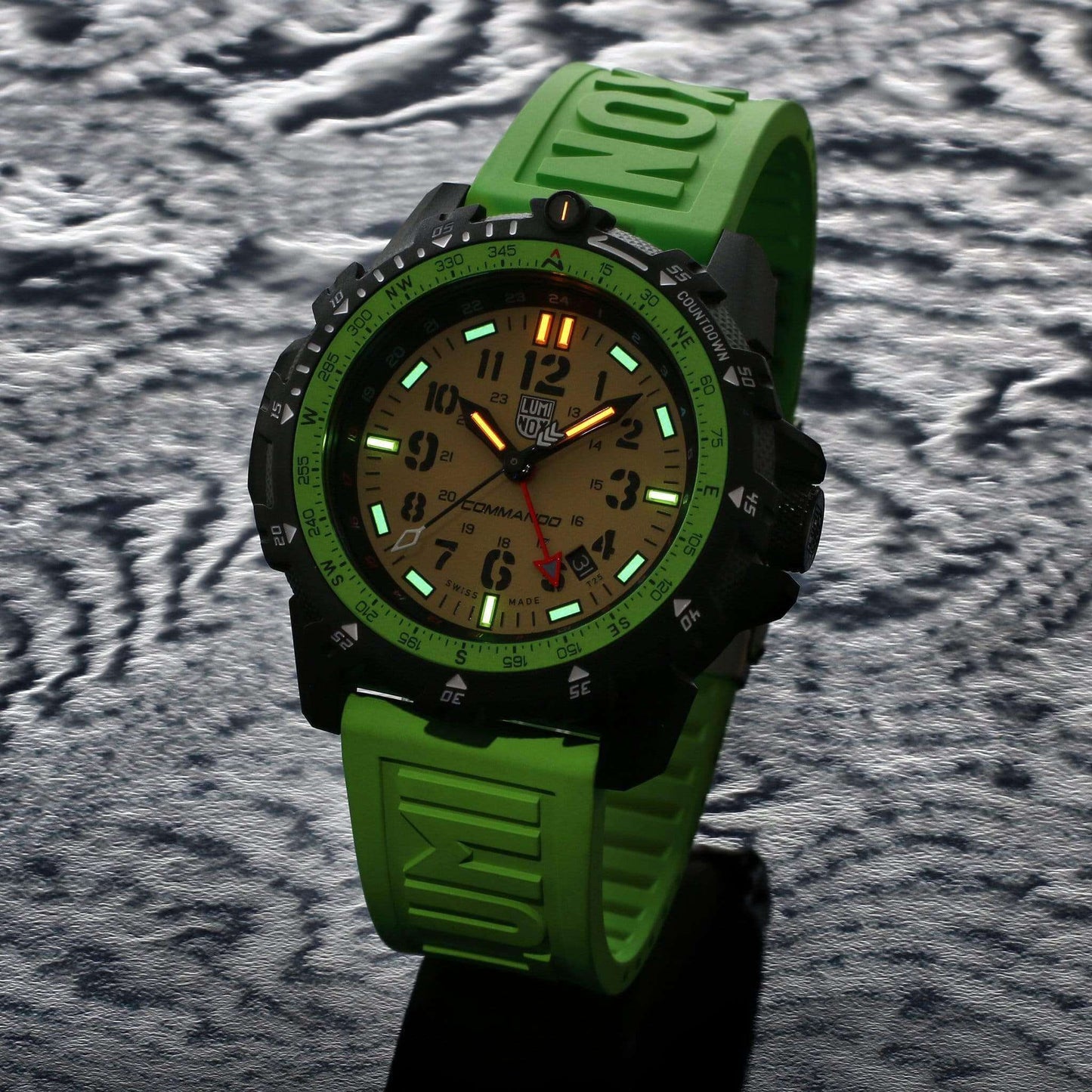 Ceas bărbătesc Luminox Commando Raider Militar GMT XL.3337