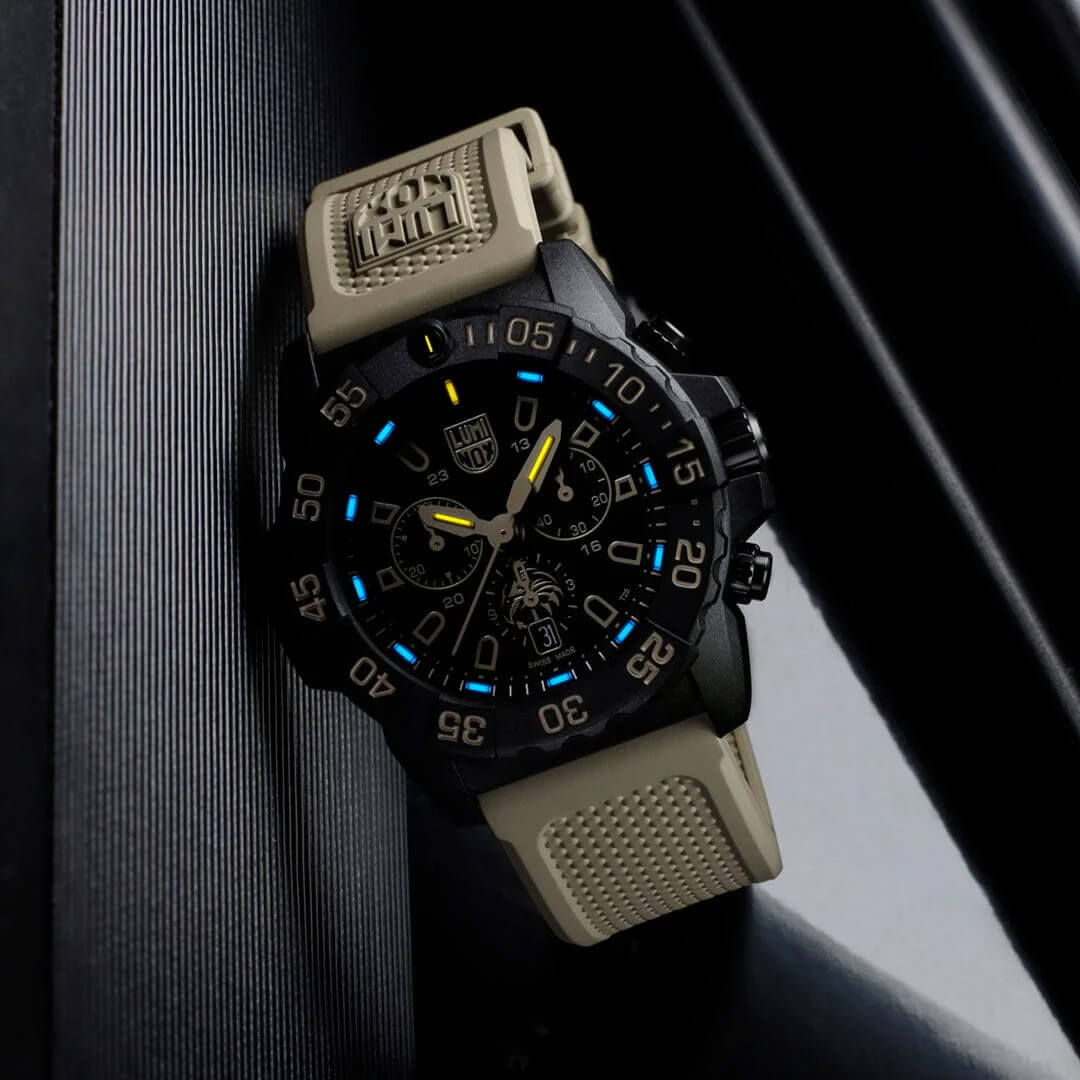 Ceas bărbătesc Luminox Navy SEAL Foundation CARBONOX™ XS.3590.NSF.SET
