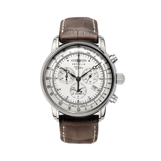 Ceas bărbătesc Zeppelin 7680-1 100 Years Zeppelin Chronograph