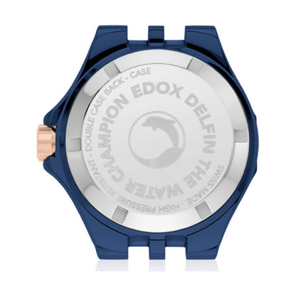 Ceas barbatesc Edox Automatic DIVER DATE 80110 357 BURCA BUIR